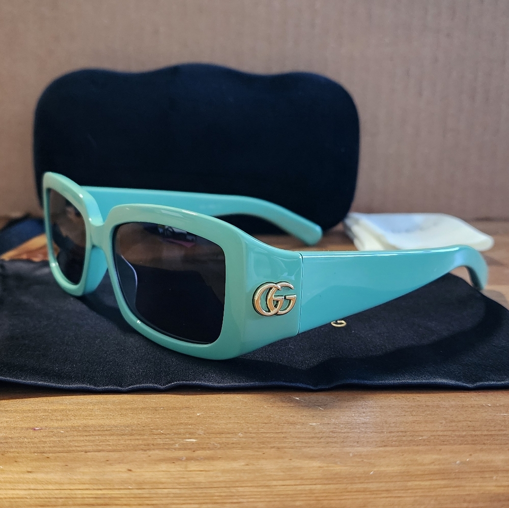 NEW GUCCI GG1403S SAGE GREEN Sunglasses